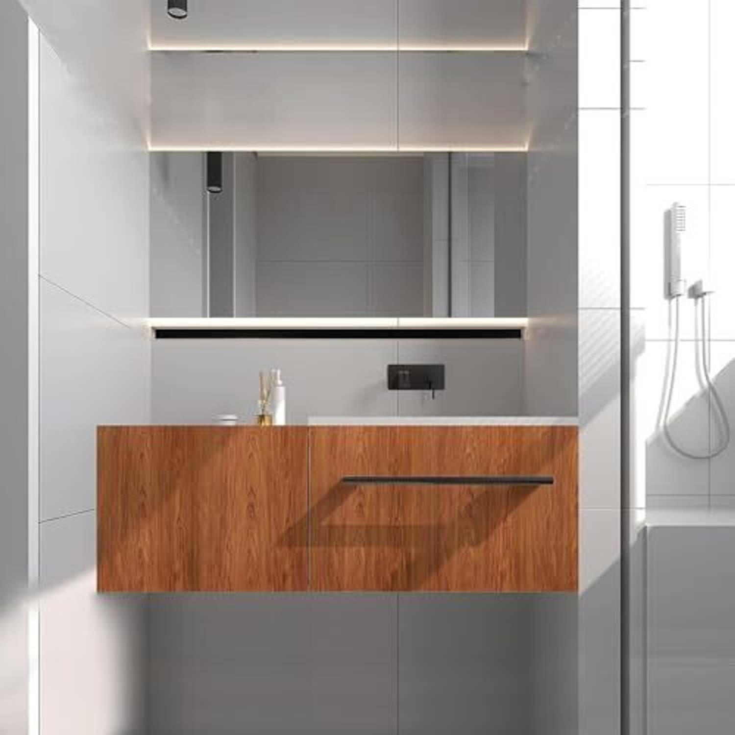 WALLNEST 30.48cm x 254cm Waterproof Vinyl Wallpaper - Image 4