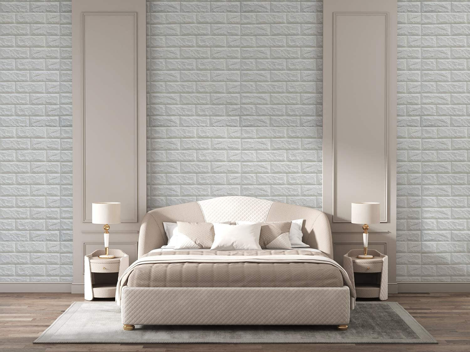 Image of Saffrondecors 76.2 cm x 68.58 cm Waterproof Classics Vinyl Wallpaper