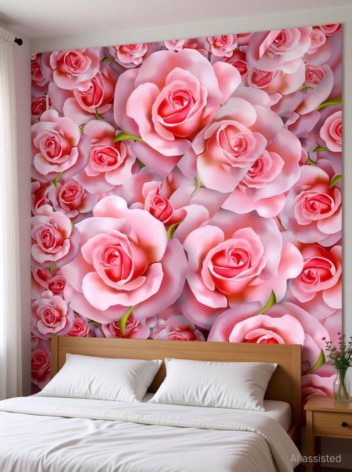 BDM 240 cm x 40 cm Waterproof Decorative Vinyl Wallpaper