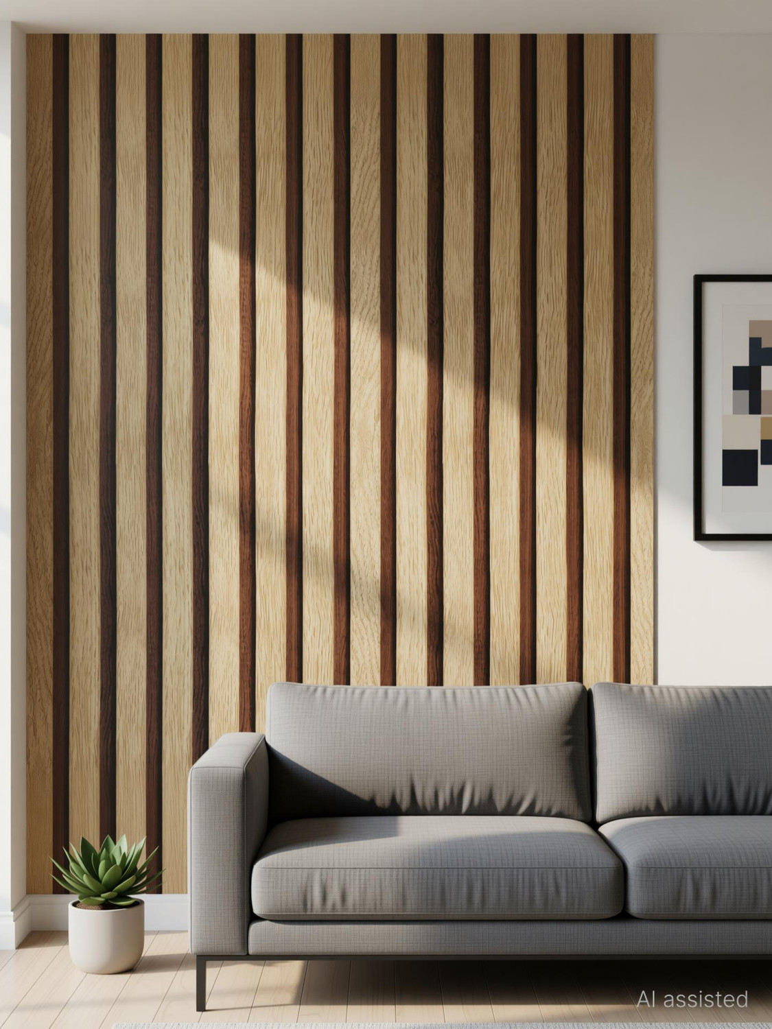 Image of FOKRIM 300 cm ST- wooden lowers 45x300 Self Adhesive Sticker