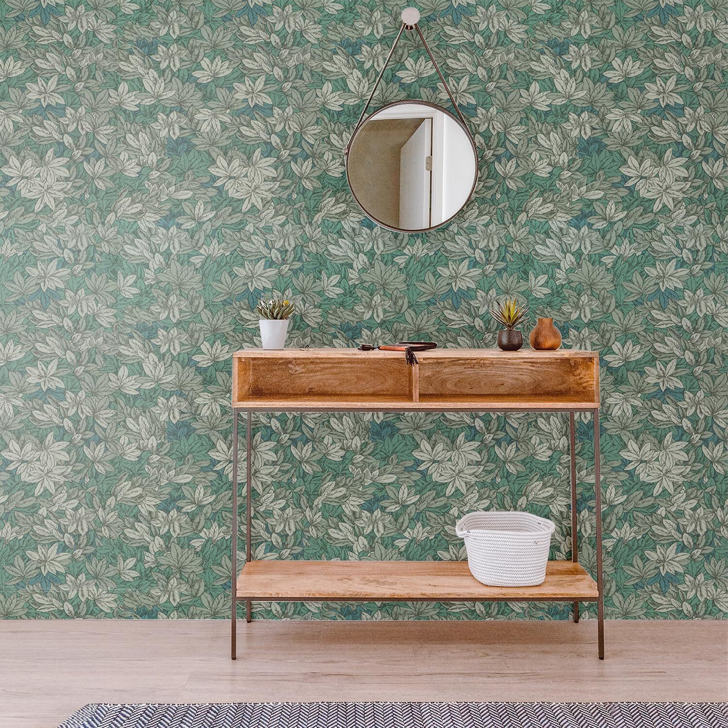 Image of Wollzo 500 cm x 45 cm Waterproof Decorative Vinyl Wallpaper