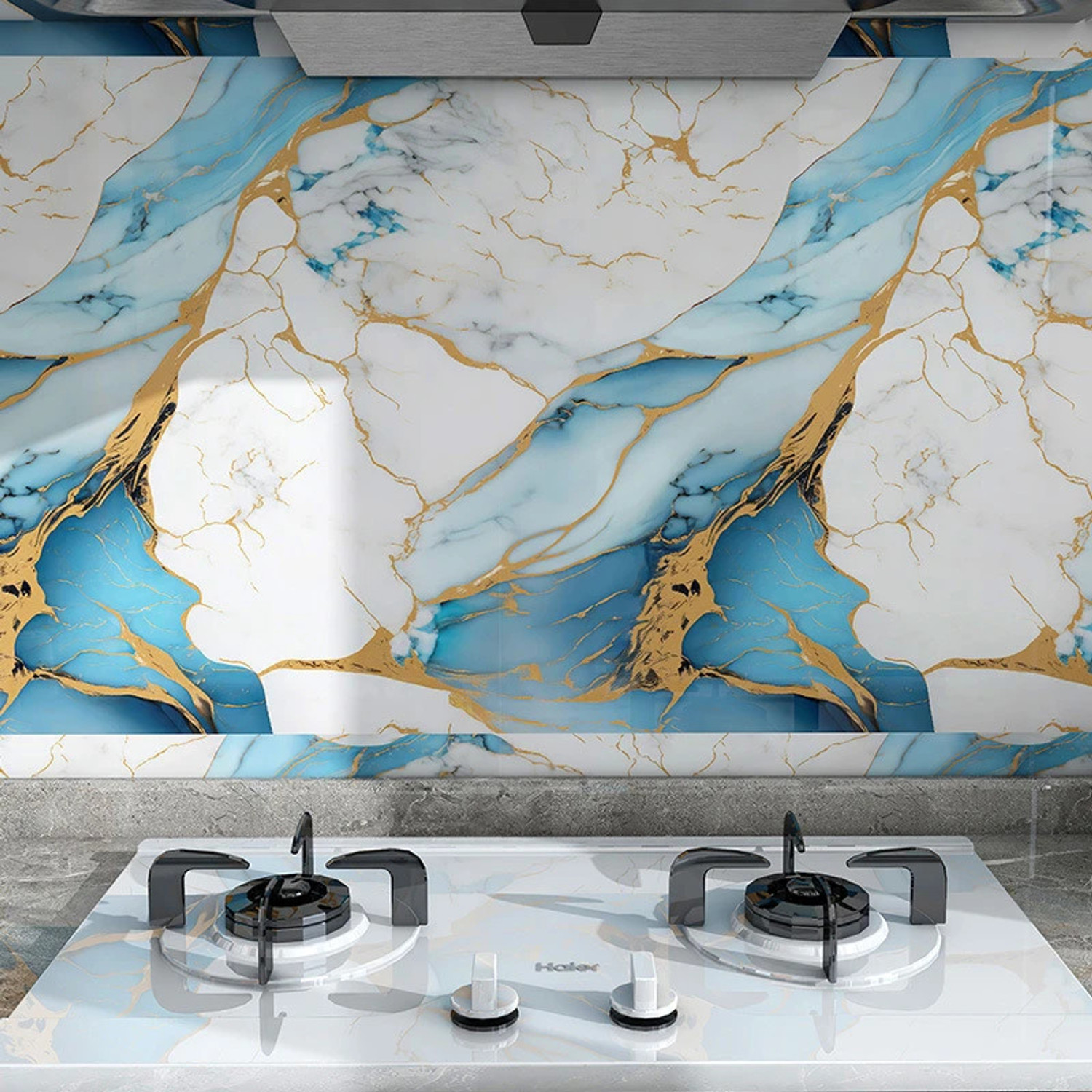 Image of AURORA SHOPPE 800 cm x 45 cm Waterproof Architecture Vinyl Wallpaper