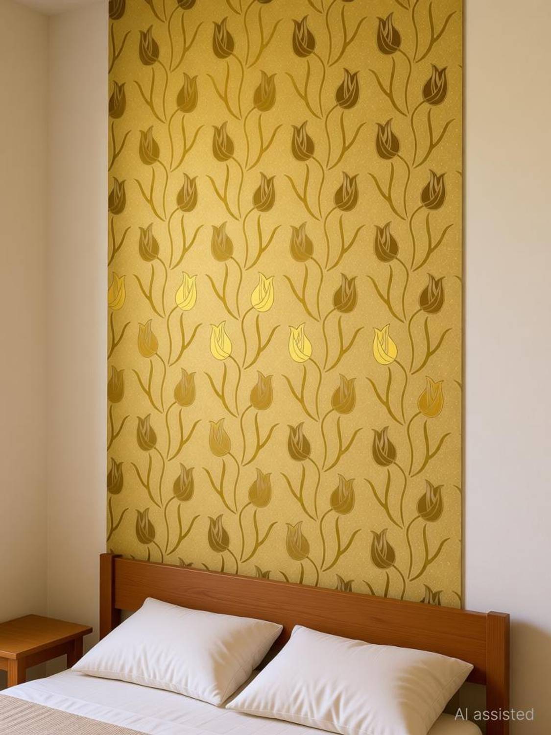 CRIMSON DECORS Waterproof Floral Vinyl Wallpaper 400x45cm