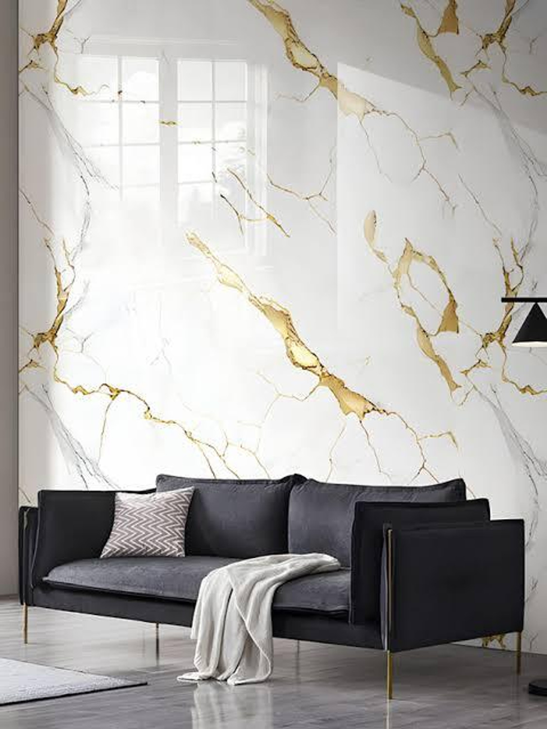 Image of PrintCrown 200 cm x 45 cm Waterproof Decorative Vinyl Wallpaper