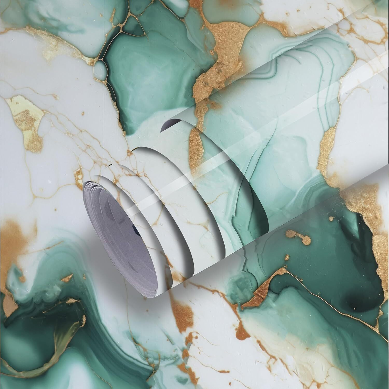 Image of ASKCREW 200 cm x 60 cm Waterproof Abstract Vinyl Wallpaper