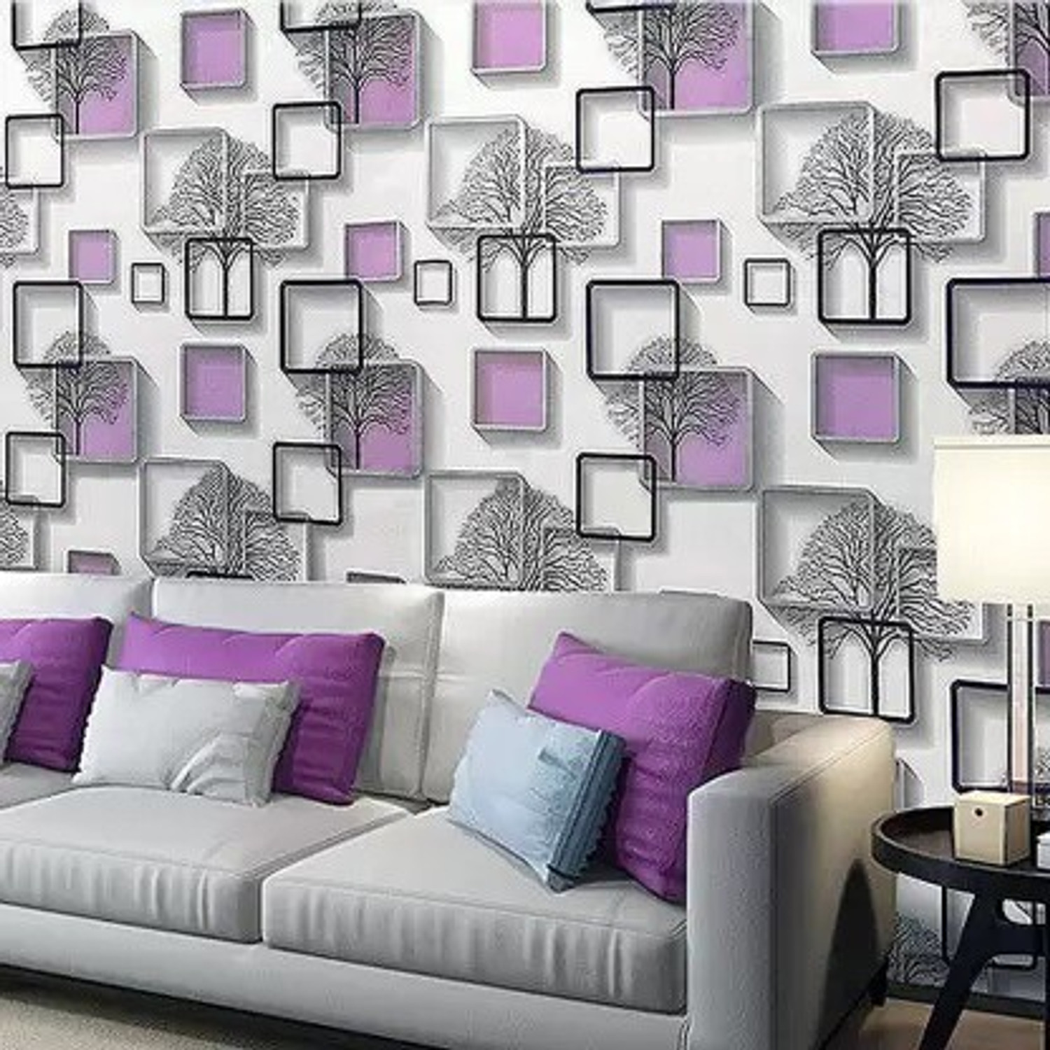 Image of Uratech 1000 cm x 45 cm Waterproof Abstract Vinyl Wallpaper