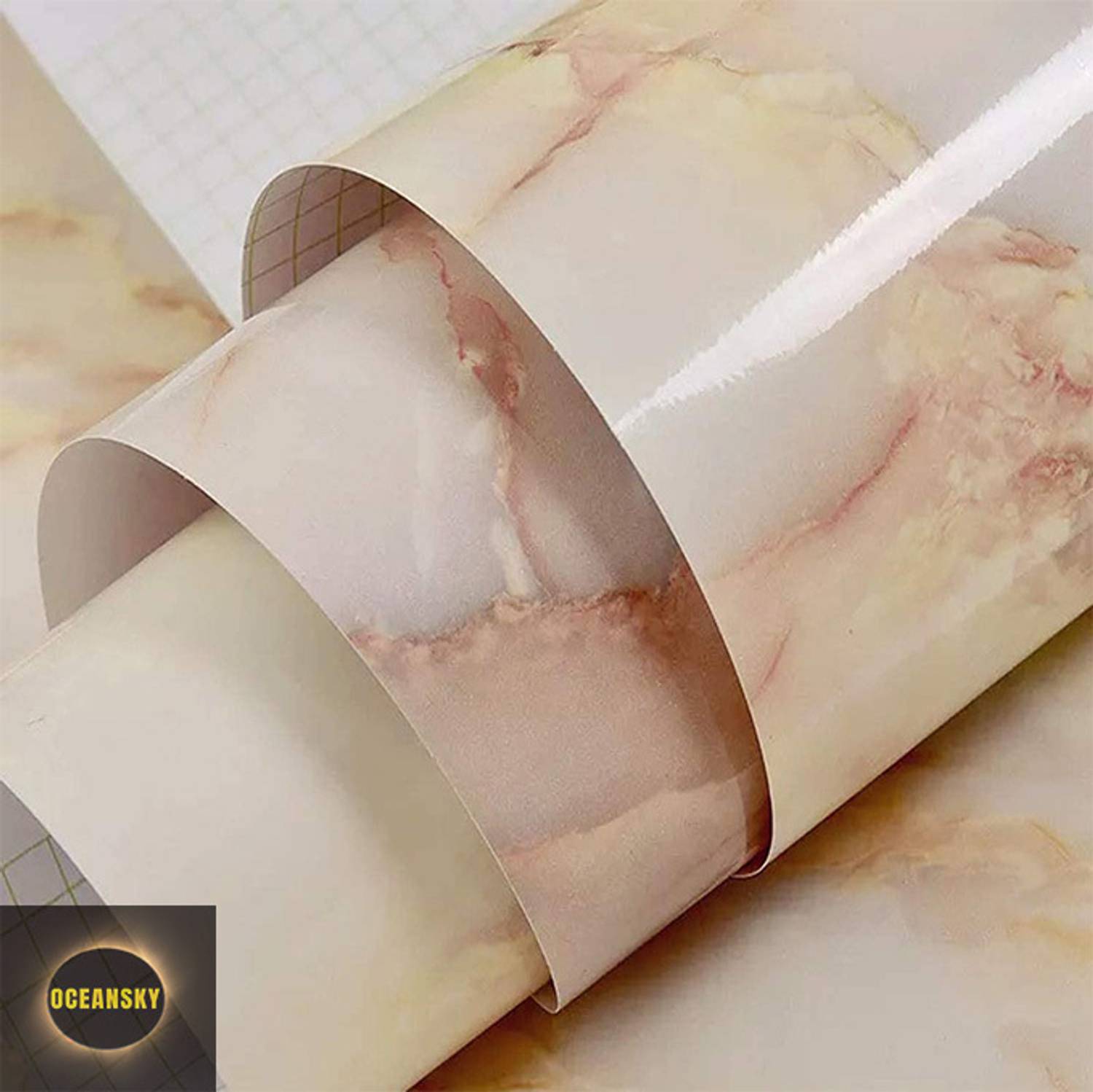 Amezia 200 cm x 60 cm Waterproof Decorative Vinyl Wallpaper
