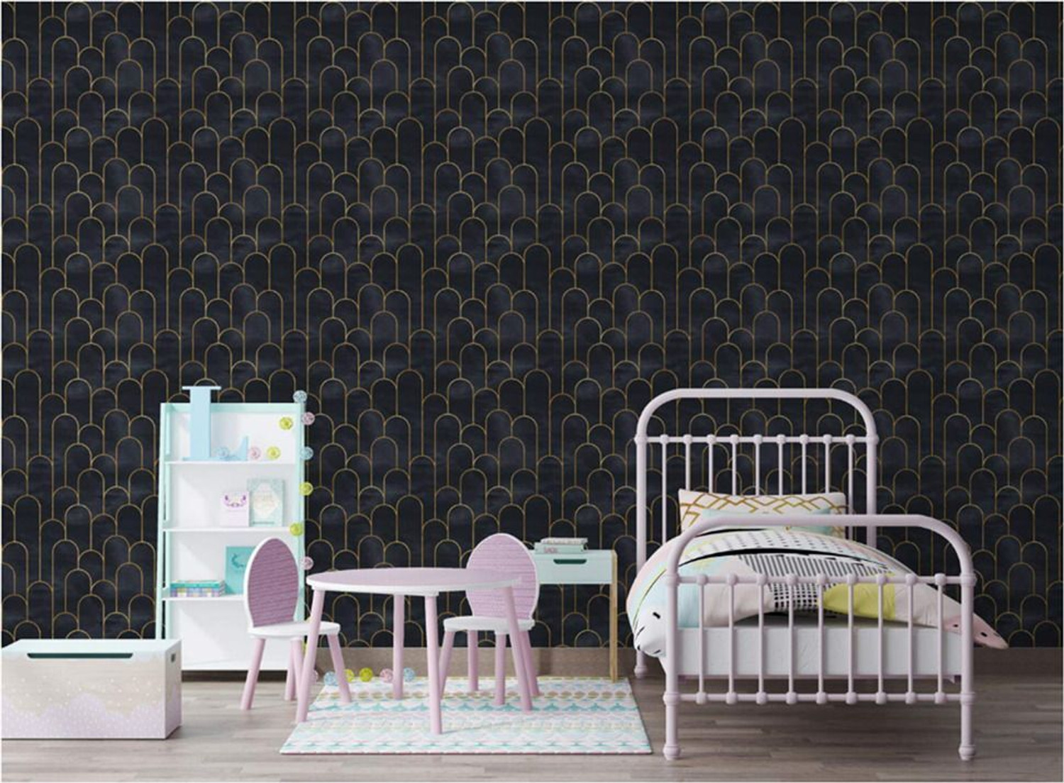 Image of FOKRIM 300 cm x 45 cm Waterproof Decorative Vinyl Wallpaper