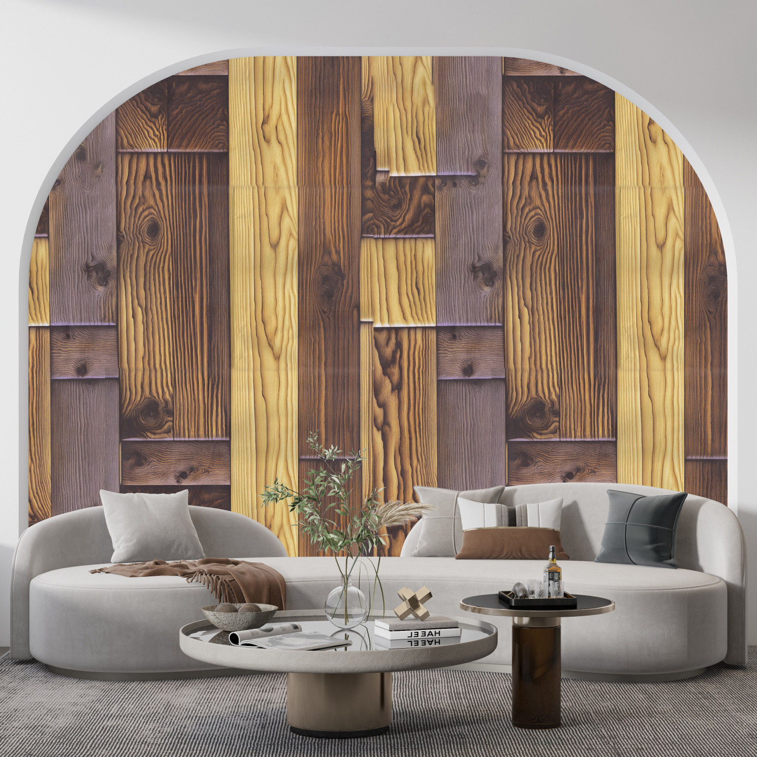 Image of FOKRIM 300 cm x 45 cm Waterproof Decorative Vinyl Wallpaper