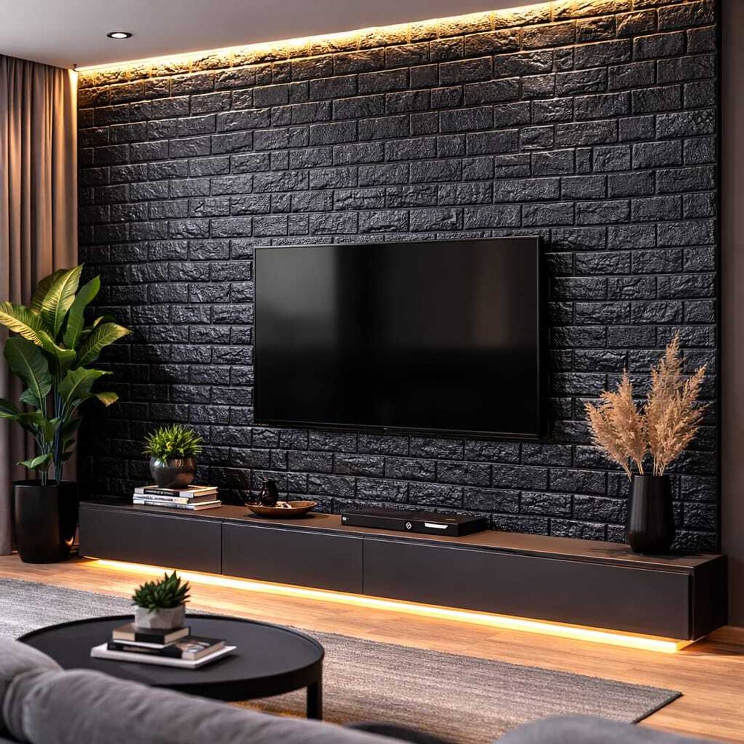BLISSFUL NEST 70 cm x 77 cm Waterproof Decorative Embossed Wallpaper