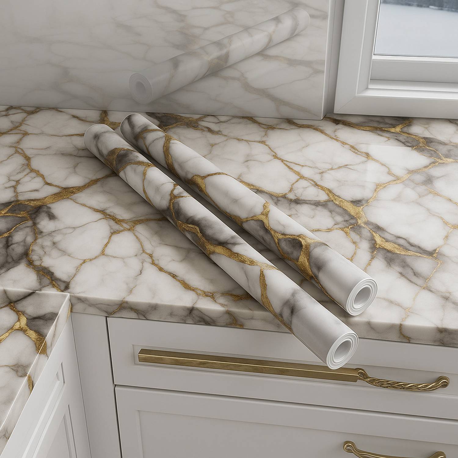 Barebeauty 200 cm x 60 cm Waterproof Decorative Vinyl Wallpaper
