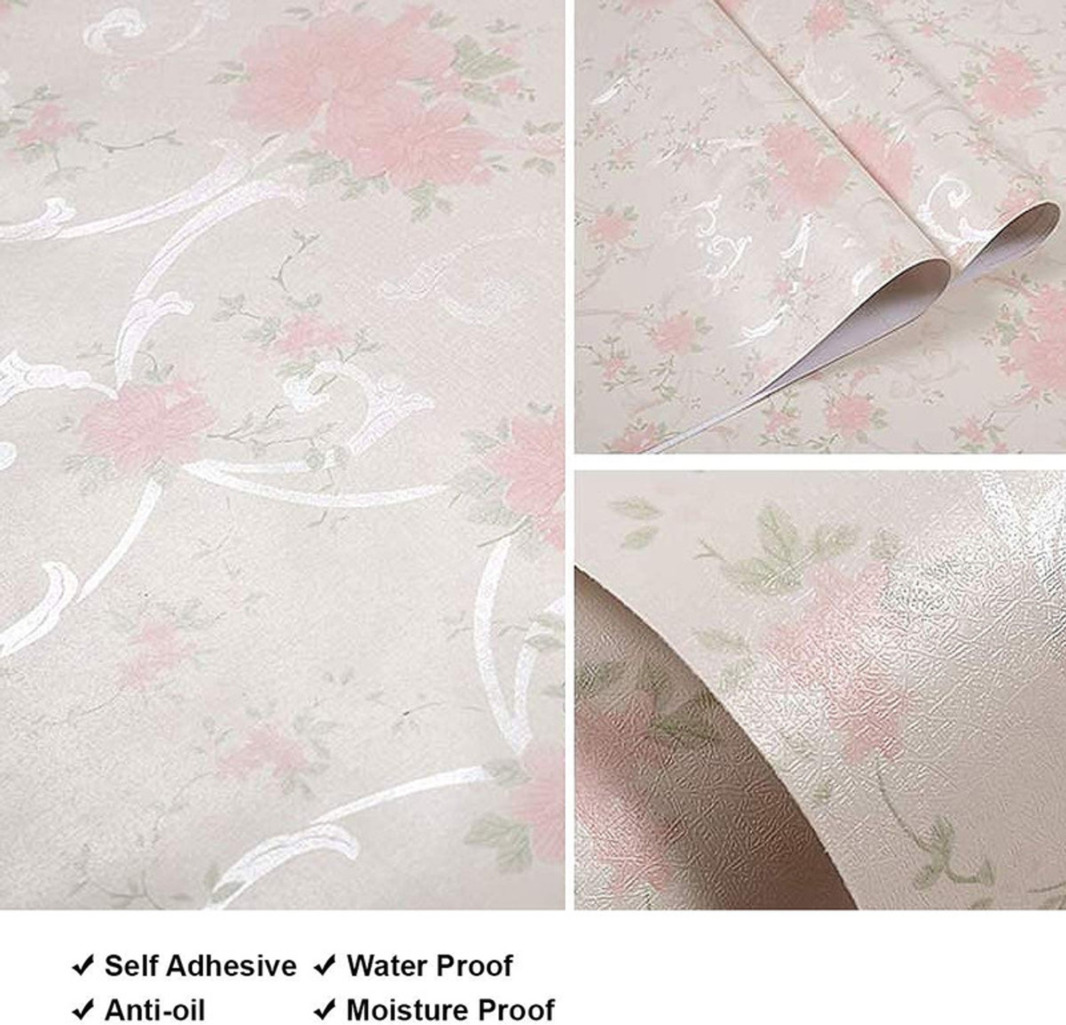 Image of Flipkart SmartBuy 500 cm 3D Wallpapers for Bedroom, Home & Kitchen, living Room, Peel & Stick Wallpaper Self Adhesive Sticker