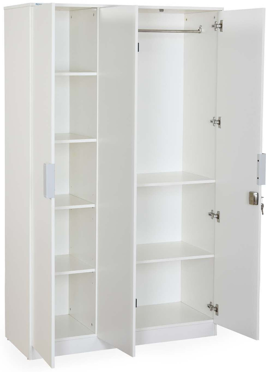 Image of Nilkamal Joyce Engineered Wood 3 Door Wardrobe