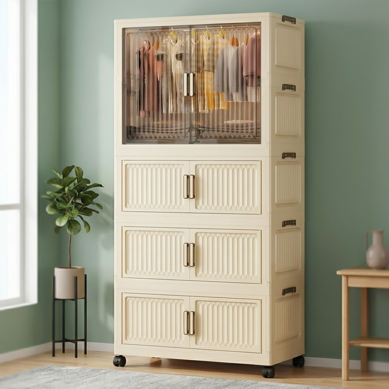 Image of StarAndDaisy PP Collapsible Wardrobe