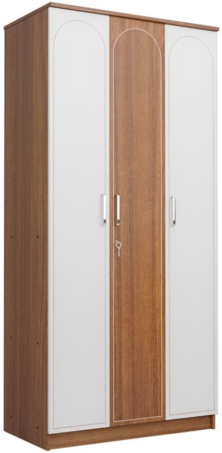Image of neuspace Trio Engineered Wood 3 Door Wardrobe