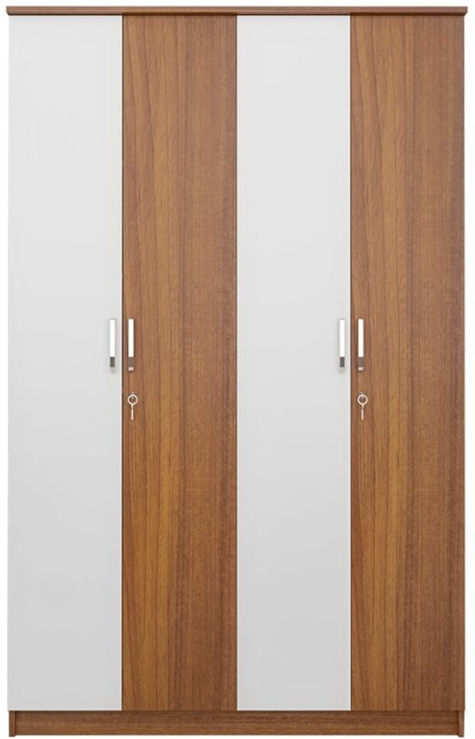 Image of neuspace Tetra Engineered Wood 4 Door Wardrobe