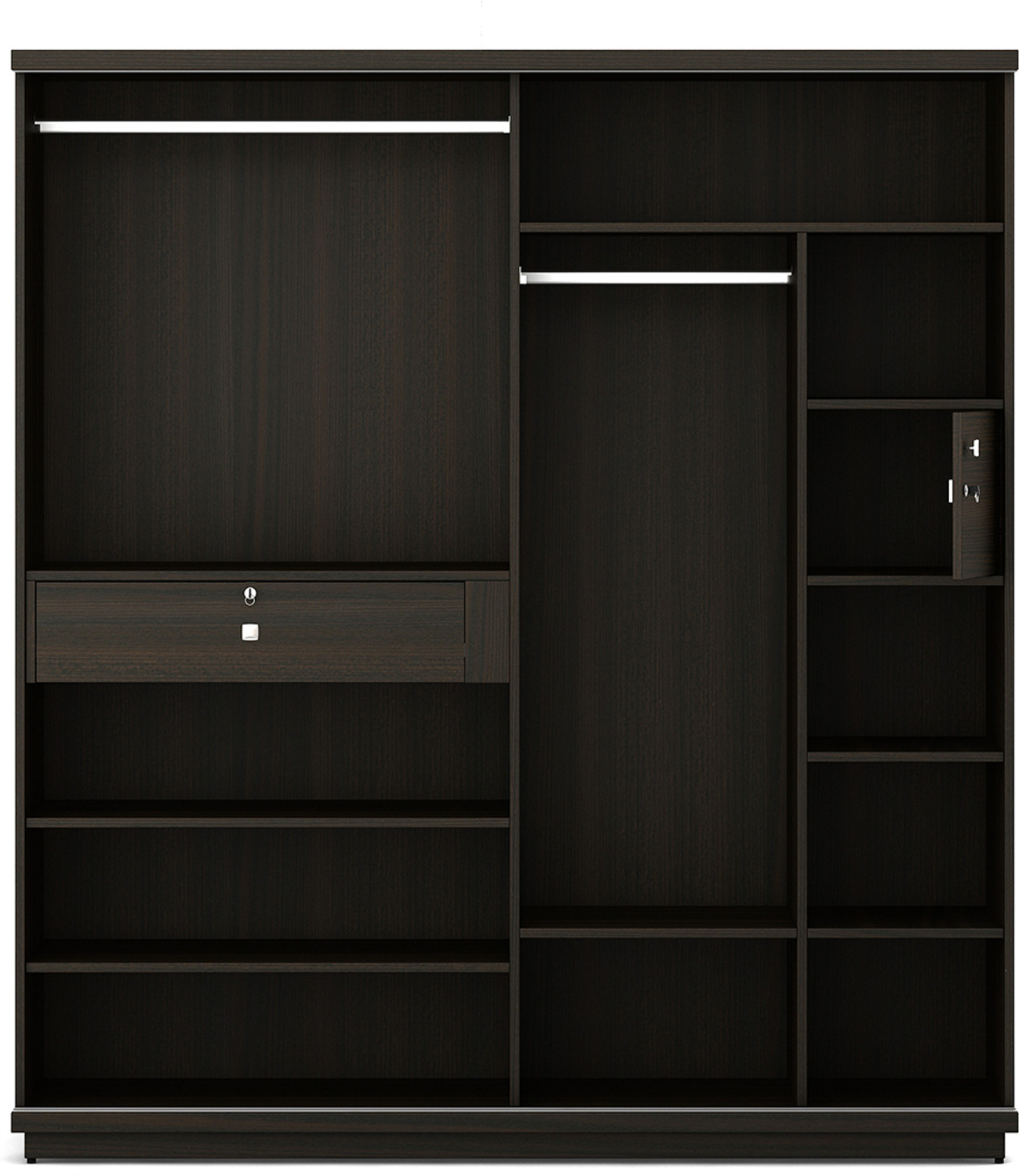 Image of SPACEWOOD Engineered Wood 2 Door Wardrobe