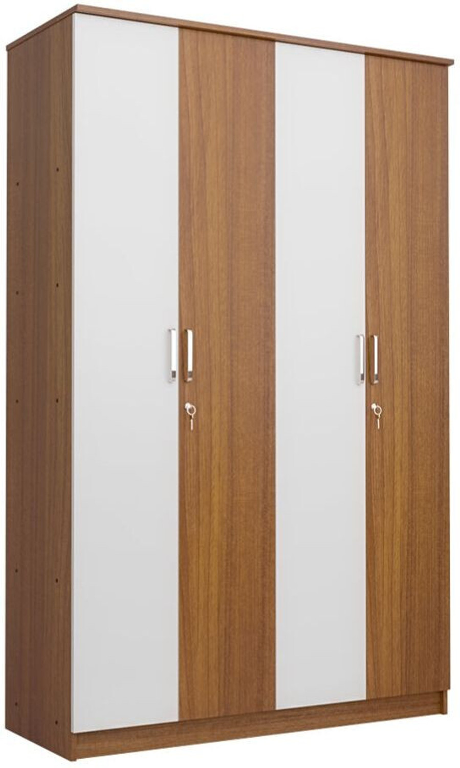 Image of neuspace Tetra Engineered Wood 4 Door Wardrobe