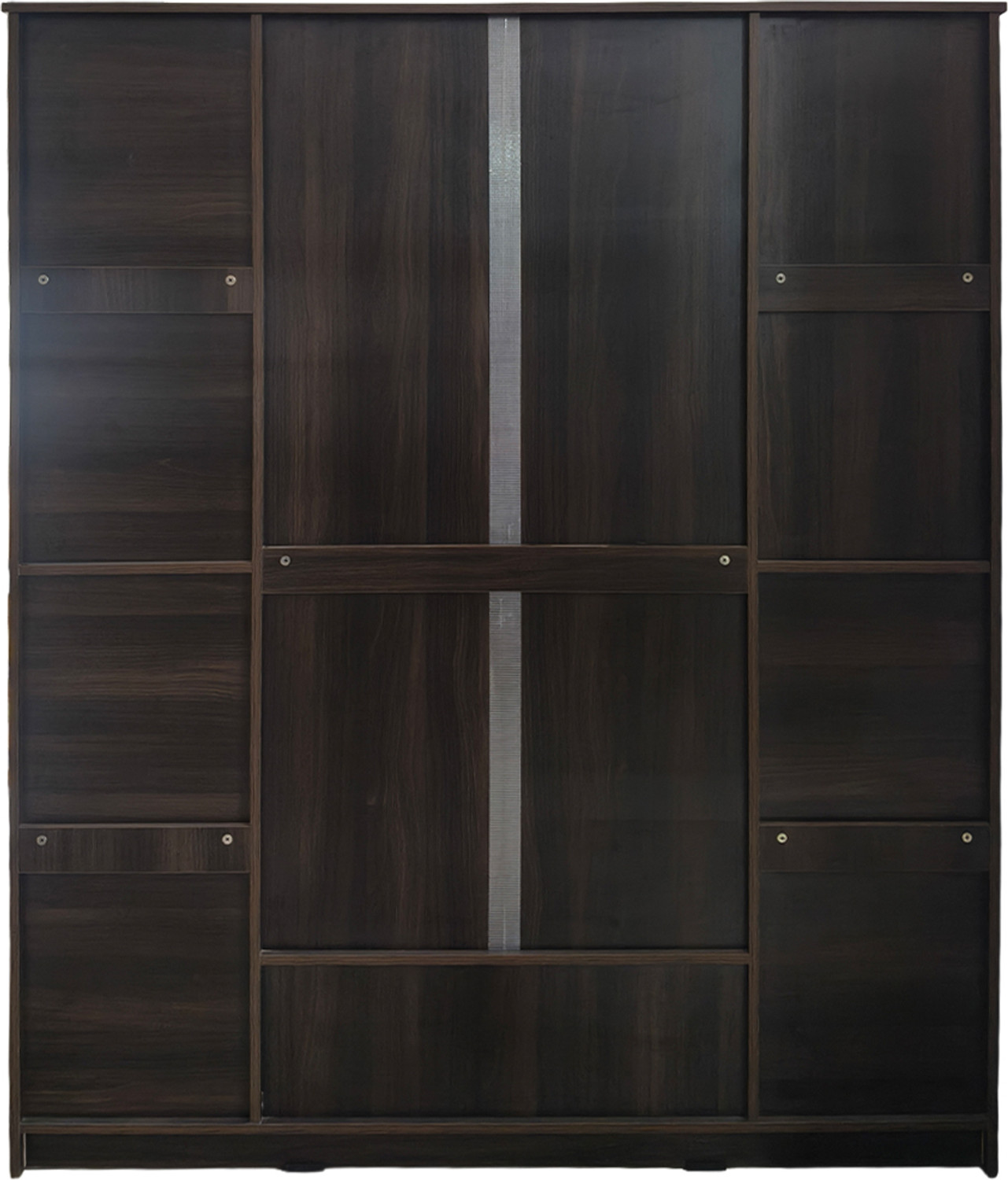 Image of Flipkart Perfect Homes Andes Engineered Wood 4 Door Wardrobe