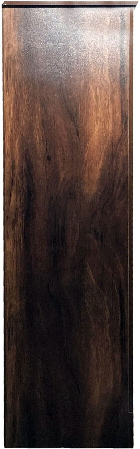 Image of CASPIAN Wooden Almirah for Clothes and Stacking space -Home Furniture Storage Engineered Wood 2 Door Wardrobe