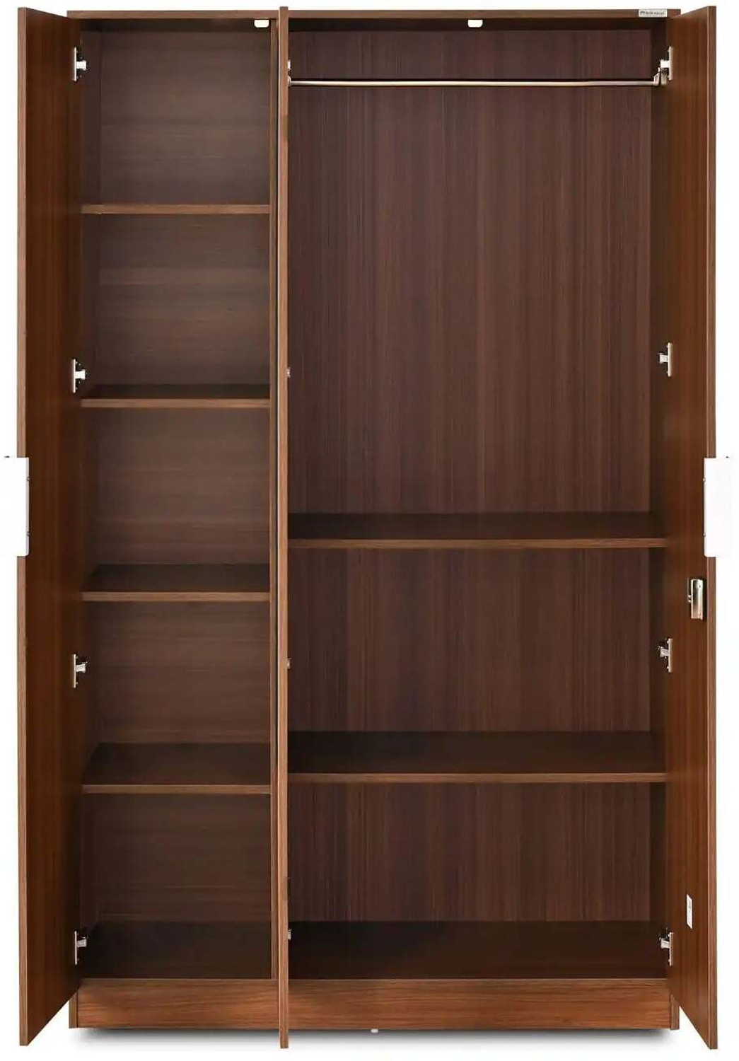 Image of Nilkamal Joyce Engineered Wood 3 Door Wardrobe