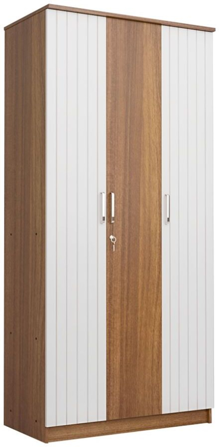 Image of neuspace Trio Engineered Wood 3 Door Wardrobe