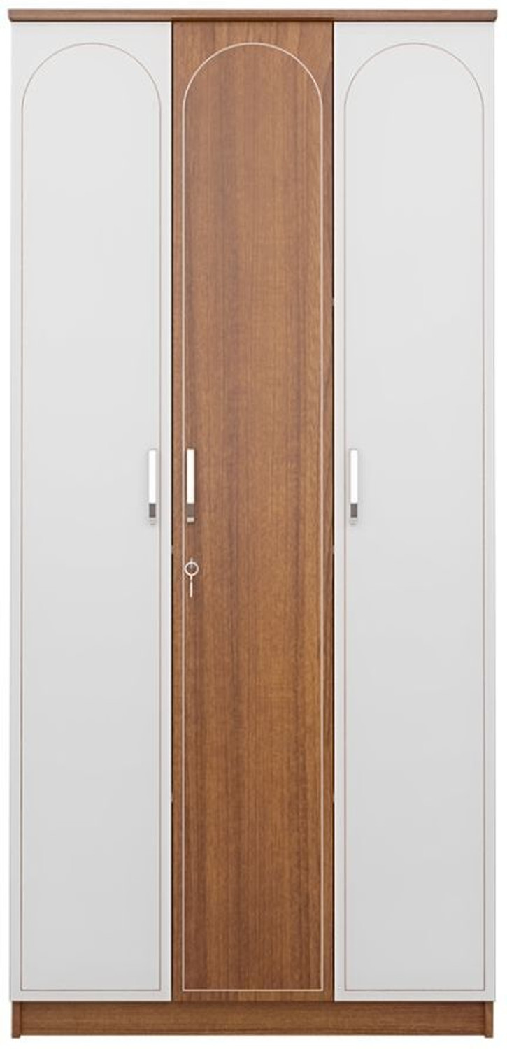 Image of neuspace Trio Engineered Wood 3 Door Wardrobe