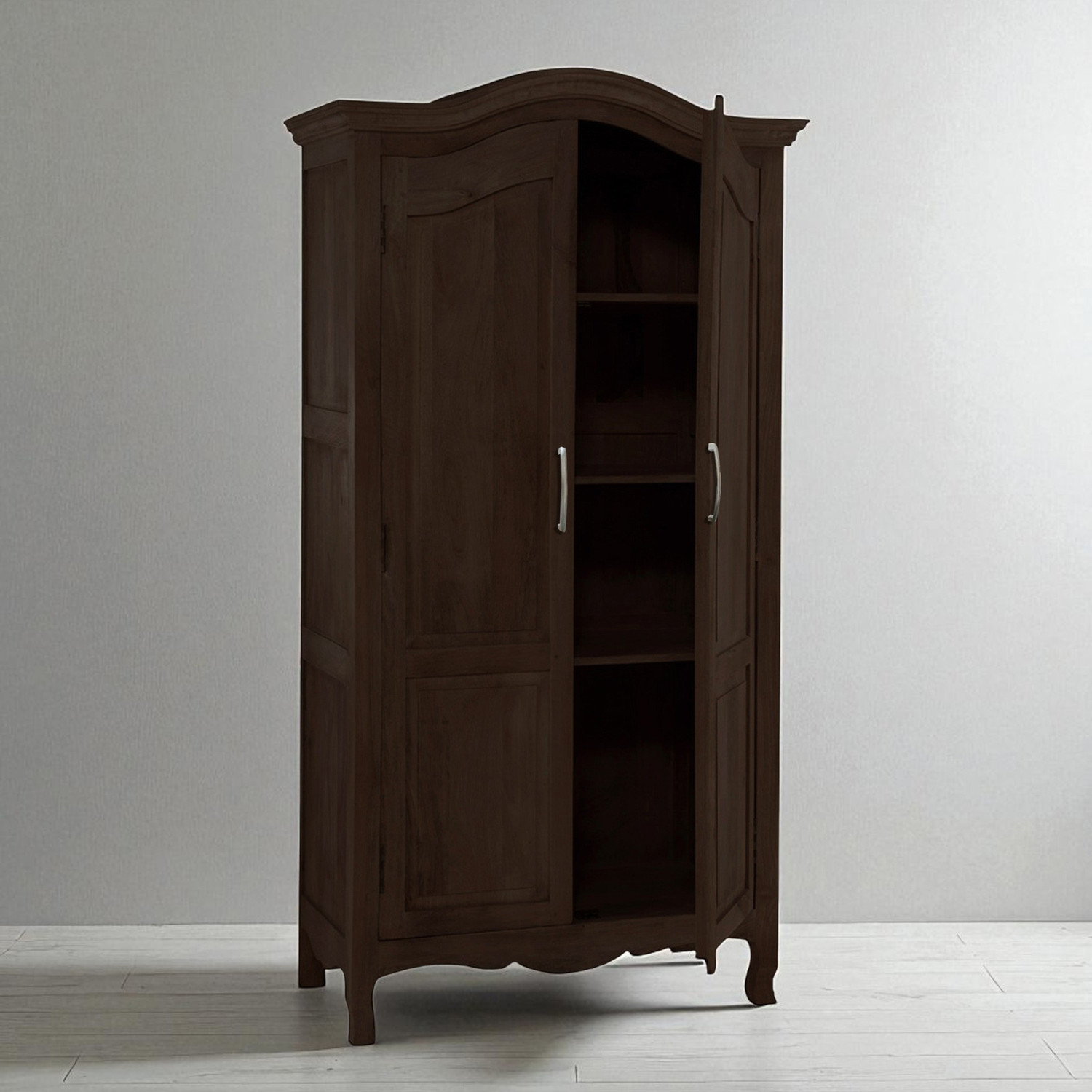 Image of THE ATTIC Solid Wood 2 Door Wardrobe