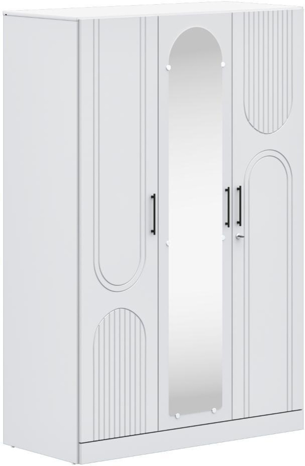 Image of Wakefit Tyrian Engineered Wood 3 Door Wardrobe