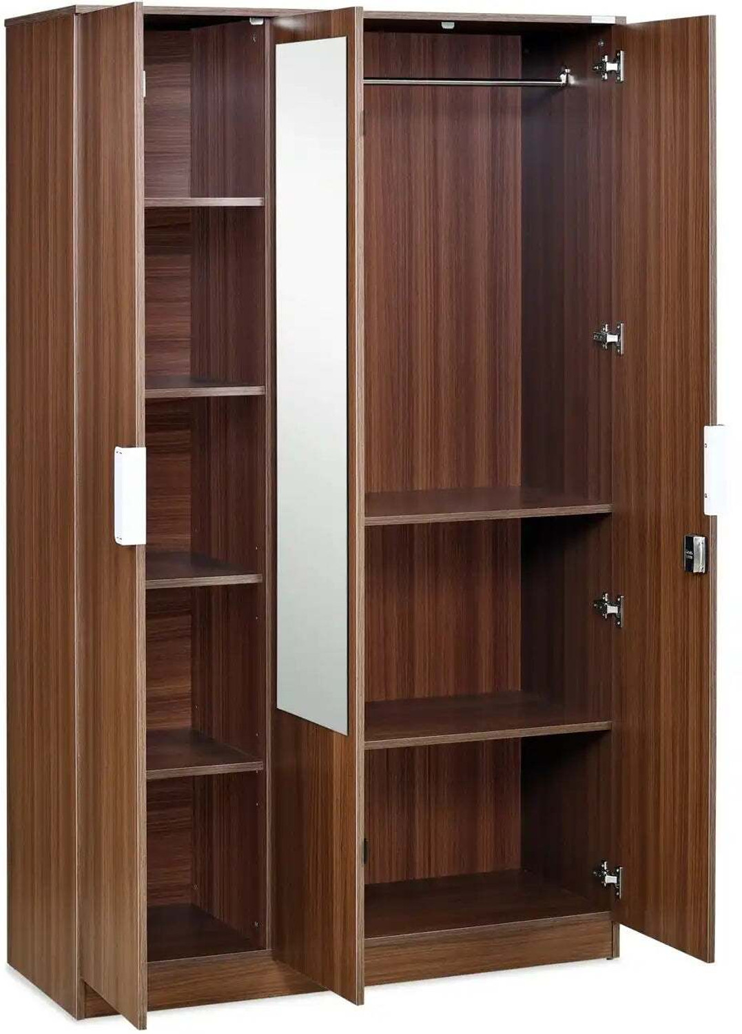 Image of Nilkamal Joyce Engineered Wood 3 Door Wardrobe