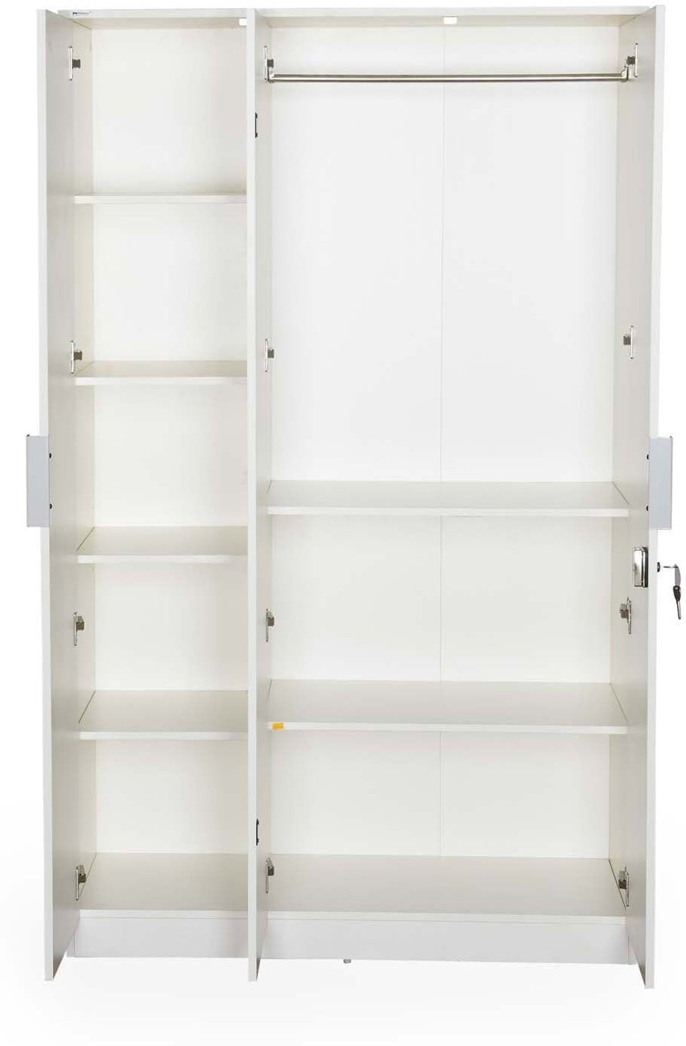 Image of Nilkamal Joyce Engineered Wood 3 Door Wardrobe