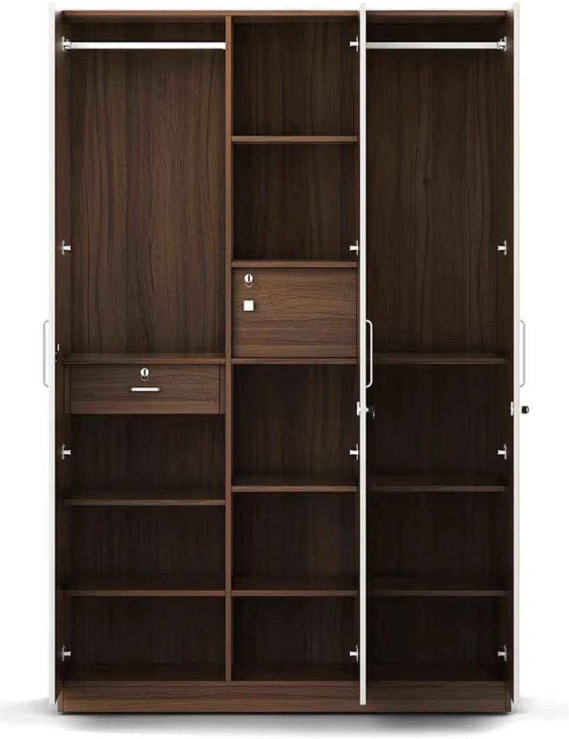 CASPIAN 3 Door Wooden Wardrobe - Image 2
