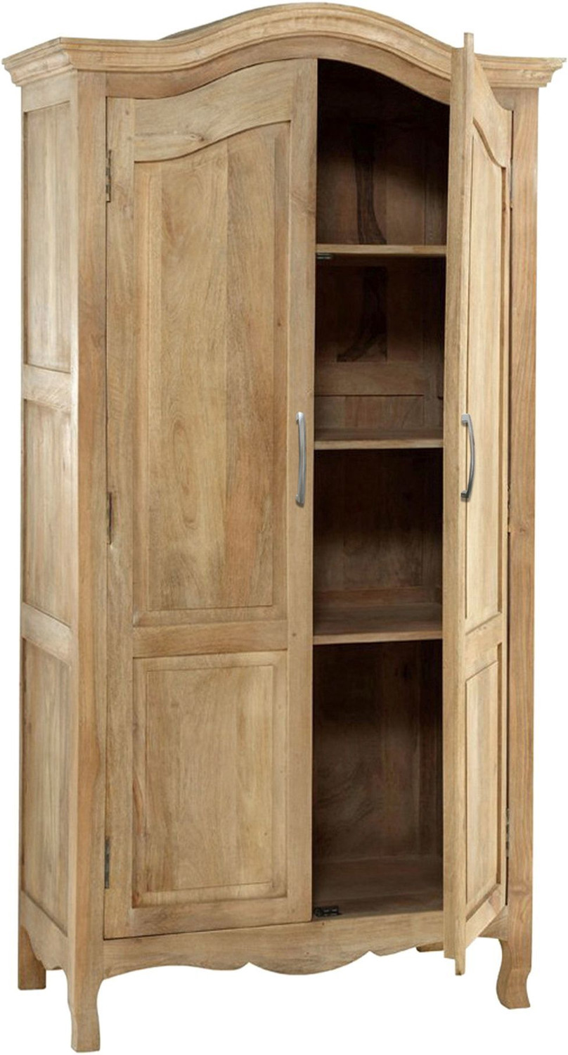 Image of THE ATTIC Solid Wood 2 Door Wardrobe