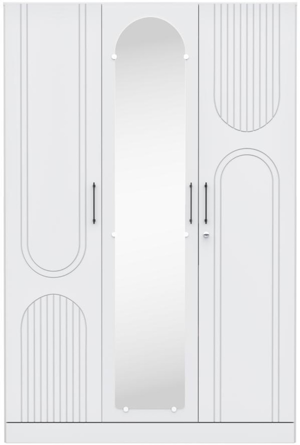 Image of Wakefit Tyrian Engineered Wood 3 Door Wardrobe