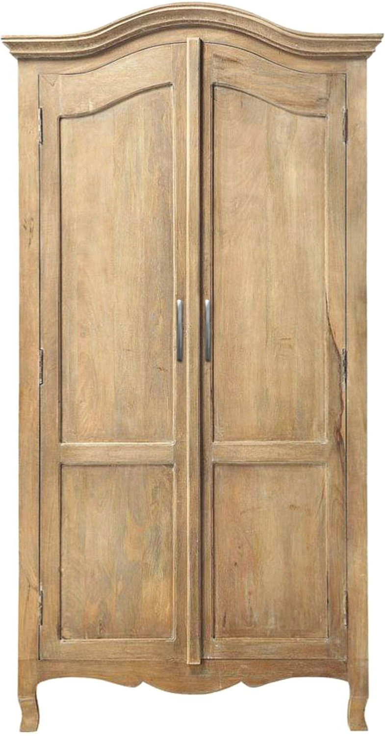Image of THE ATTIC Solid Wood 2 Door Wardrobe