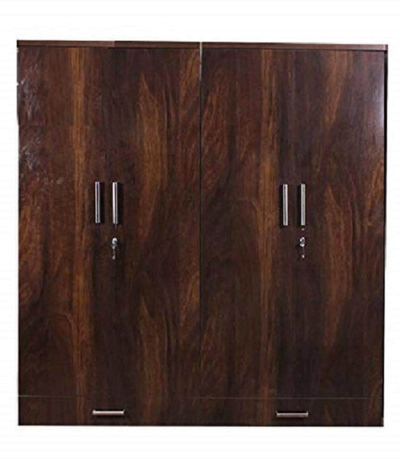 CASPIAN 4 Door Wooden Almirah Wardrobe - Image 4