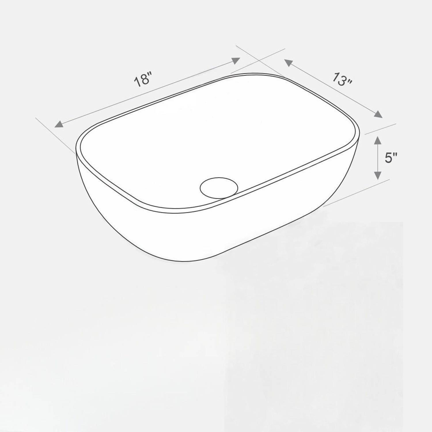 FROZO Premium Designer Ceramic Wash Basin(M07) Made by Japanese
