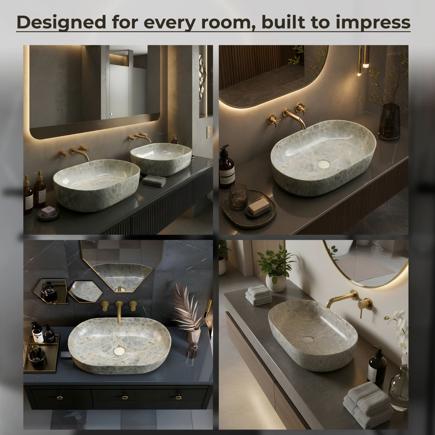 Image of Plantex Tabletop Wash Basin for Bathroom /Designer Ceramic Basin /Wash Basin for Home Counter Top