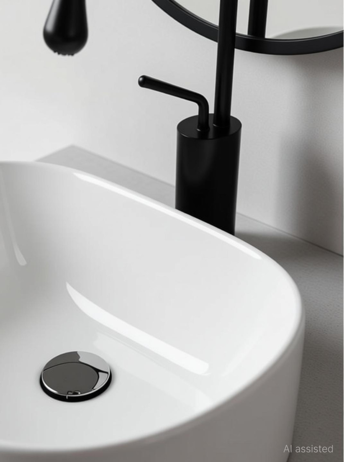 Image of clayplus PREMIUM GRADE CERAMIC TABLE TOP WASH BASIN ( 12.5 * 20 ) Counter Top