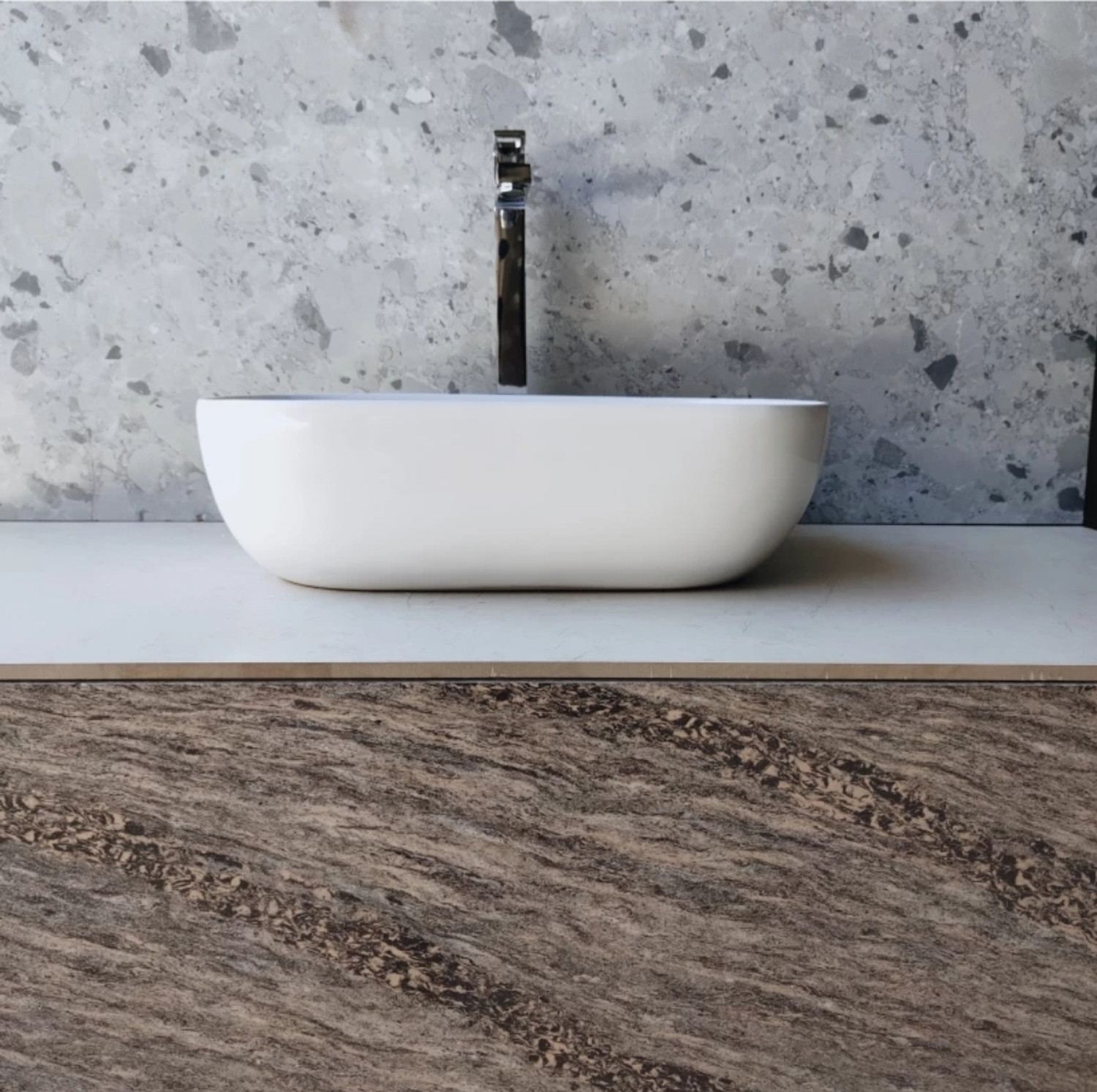 Image of Flipkart SmartBuy Premium Designer Ceramic Wash Basin (Size18*13*5inch) Table Top Basin
