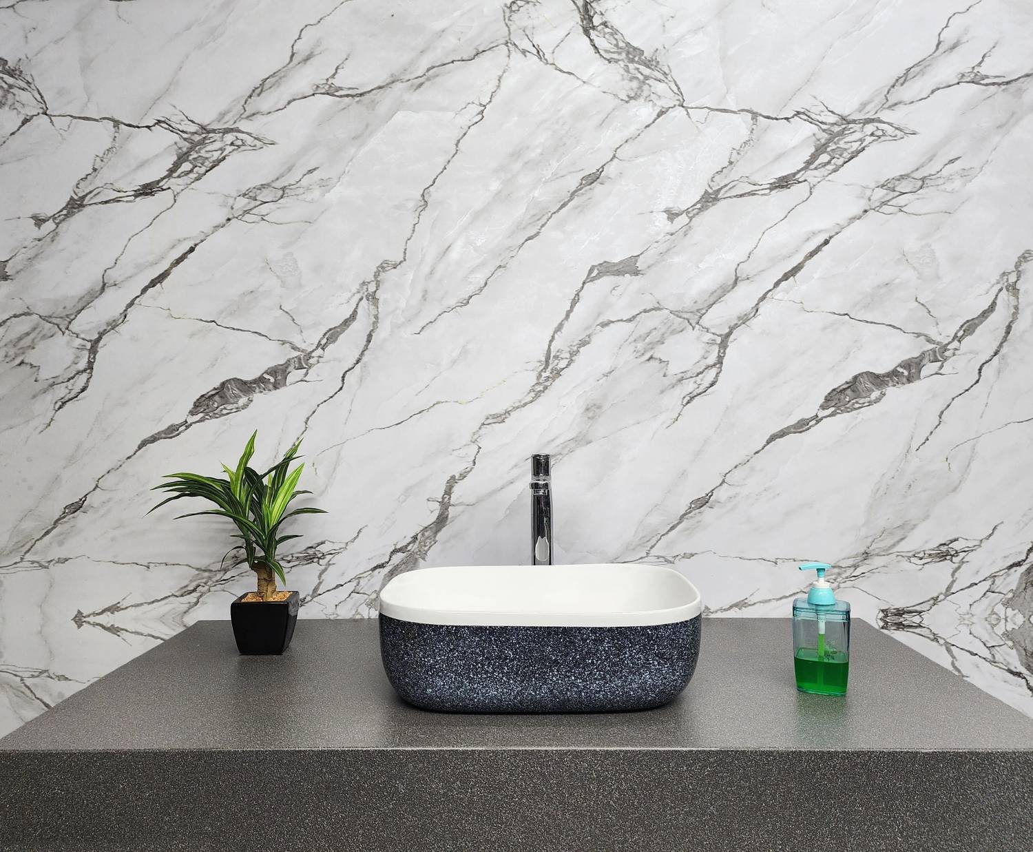 Inlet Premium Designer Ceramic Wash Basin(White-1022) Made by