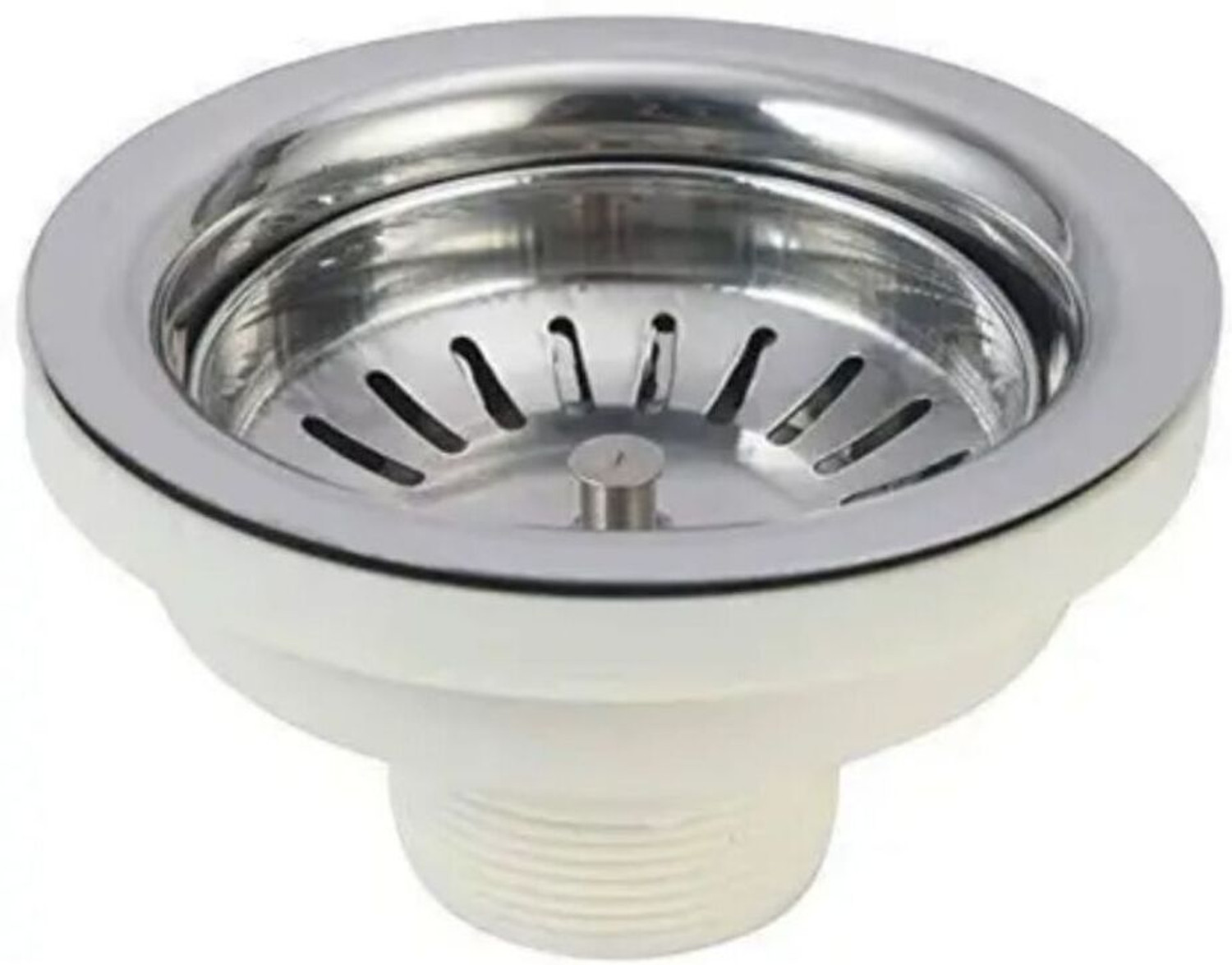 Image of RAKRISH COLLECTION Rectangular Stainless Steel Kitchen Sink 18x16x8 Inch Vessel Sink