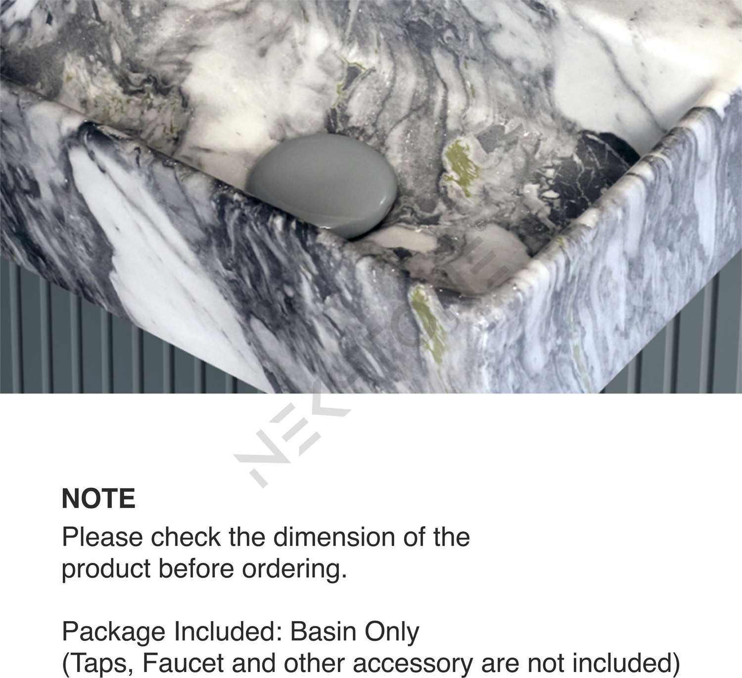 Image of NEKSTONE Wall Mount basin & tebal top basin Ceramic Wash Basin Glossy 813 Wall Hung Basin