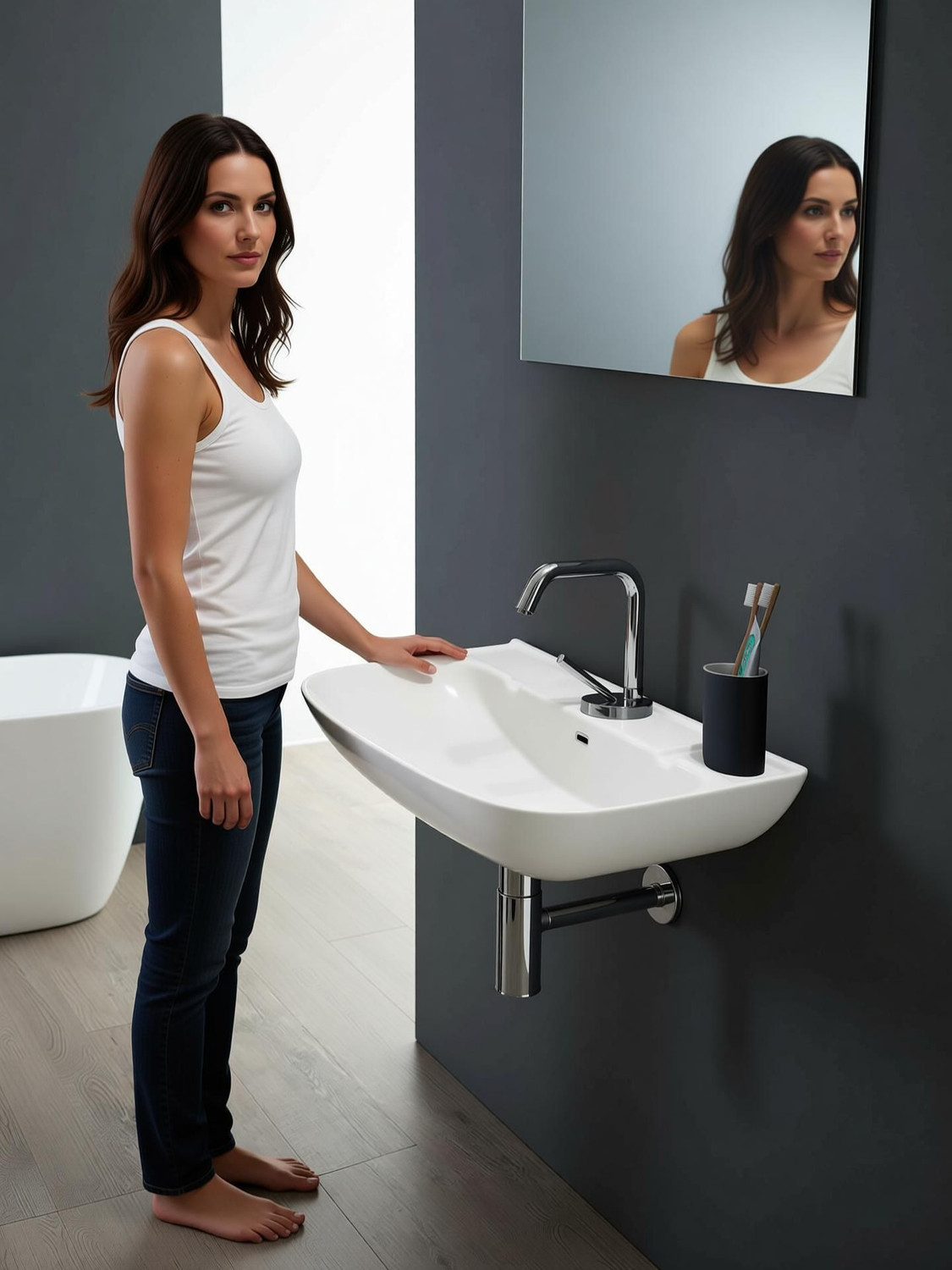 Image of Glexero MGJOY Wall Hung Basin
