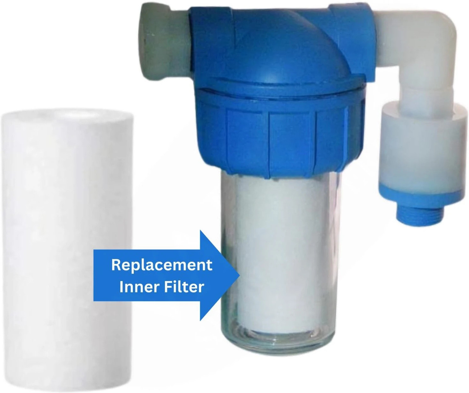 Image of DA DREAM AQUA IFB 5 Inch Filter Cartridges for Washing Machine Front Load and Top Load Solid Filter Cartridge