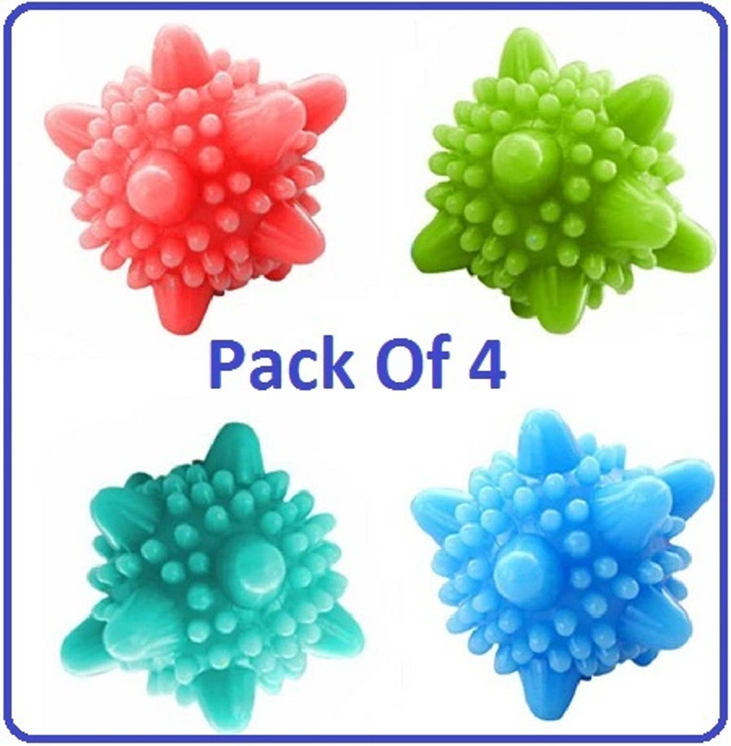 AirSoft 4 Silicone Washing Machine Winding Laundry High Quality Reusable Balls Detergent Bar