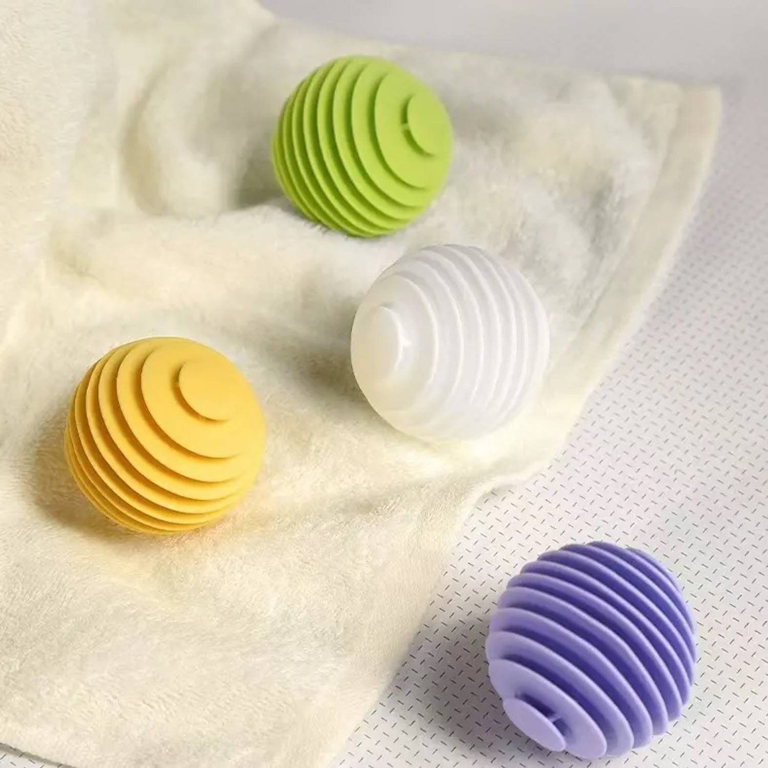9Up Silicone Laundry Balls for Washing Machine Quick Drying Non-Melt Detergent Bar