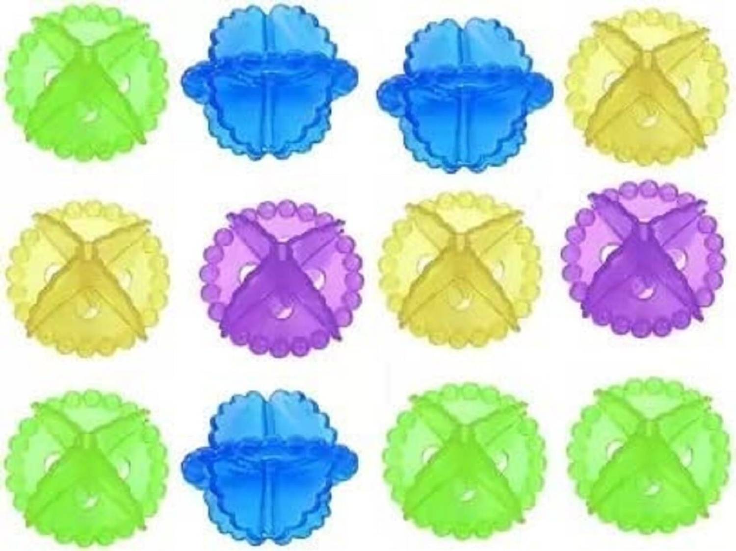 Acetap Washing Machine Ball Laundary Dryer, Transparent Silicone Washing Machine Balls Detergent Bar