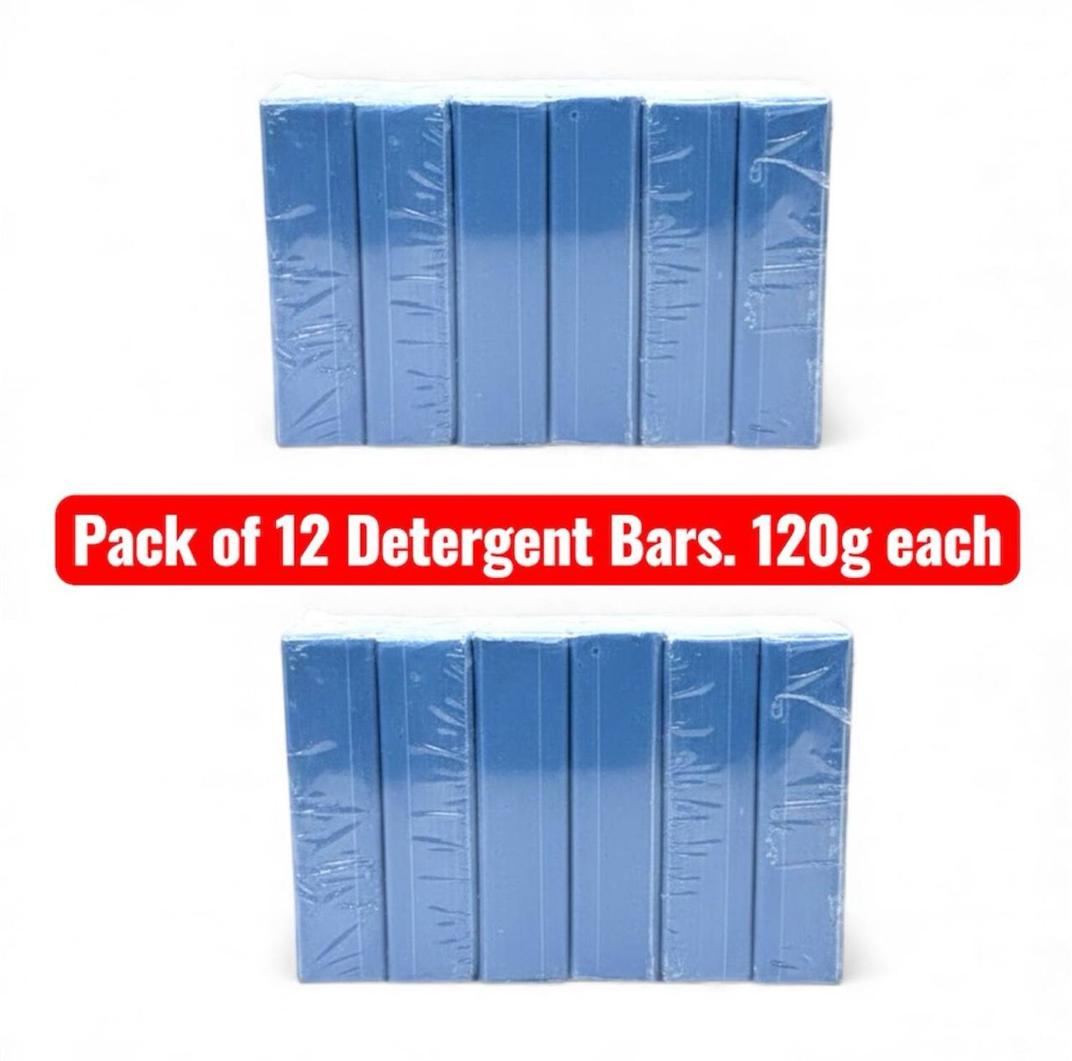 AromaBite Blue Power Detergent Soap Bar Deep Stain Removal & Fabric Care for All Clothes Detergent Bar