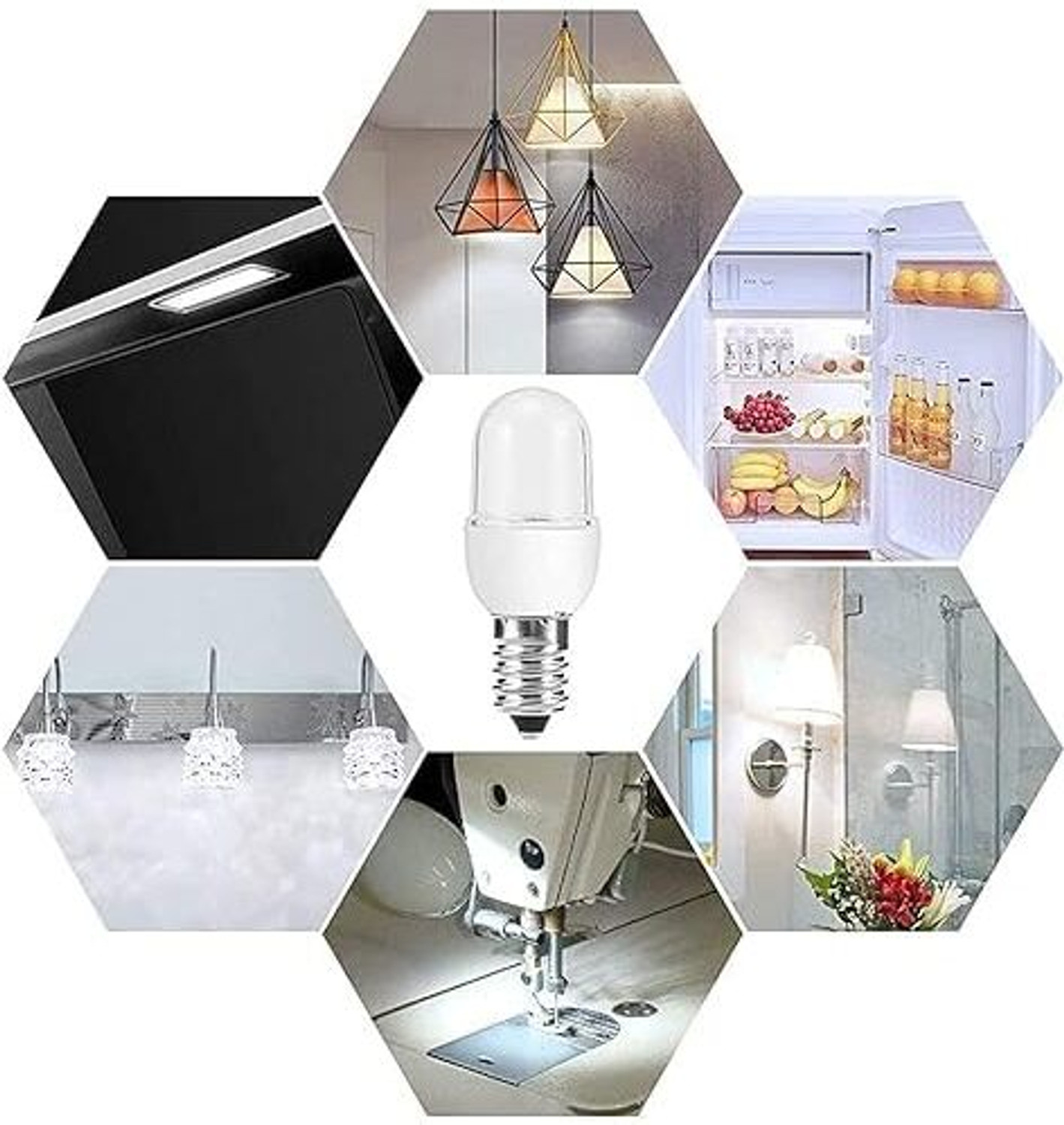 Image of MEHER PRODUCTS LED E-14 BULB FRIDGE PACK OF 1 Refrigerator Compressor